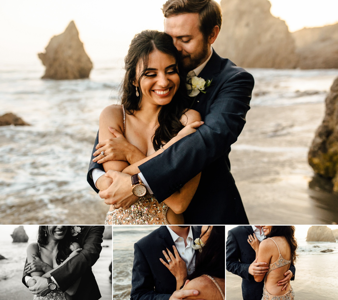 El Matador Beach Elopement Photographer