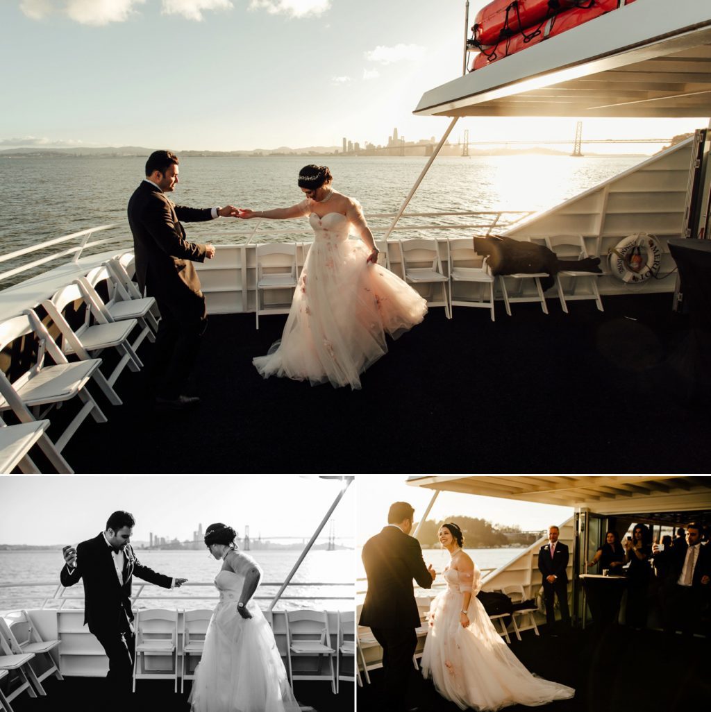 San Francisco Reception on a Private Luxury Cruise Photographer