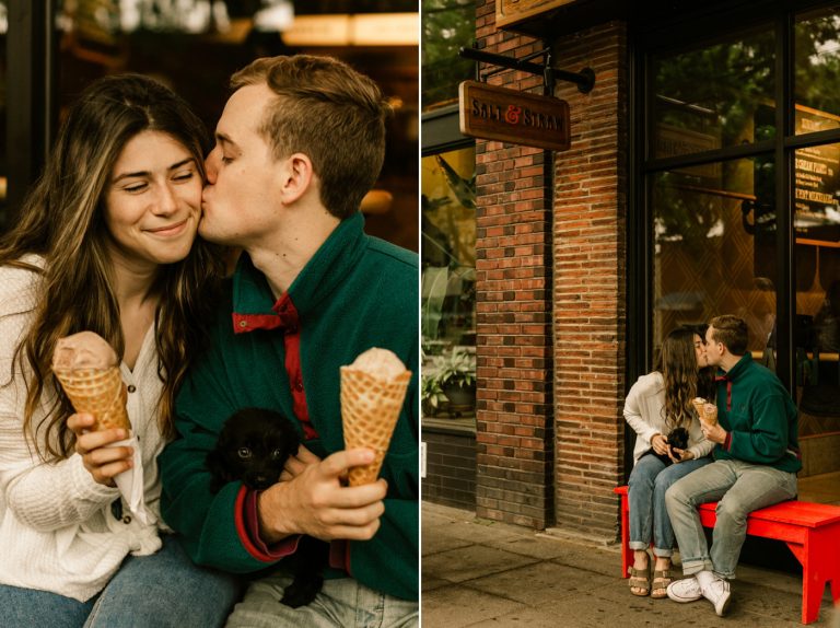 Downtown Ballard Couples Session