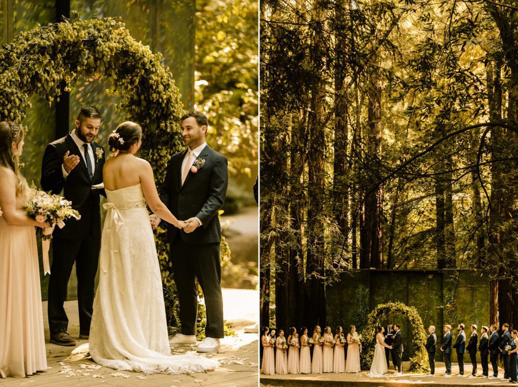 ceremony amphitheater in the woods unique wedding venues