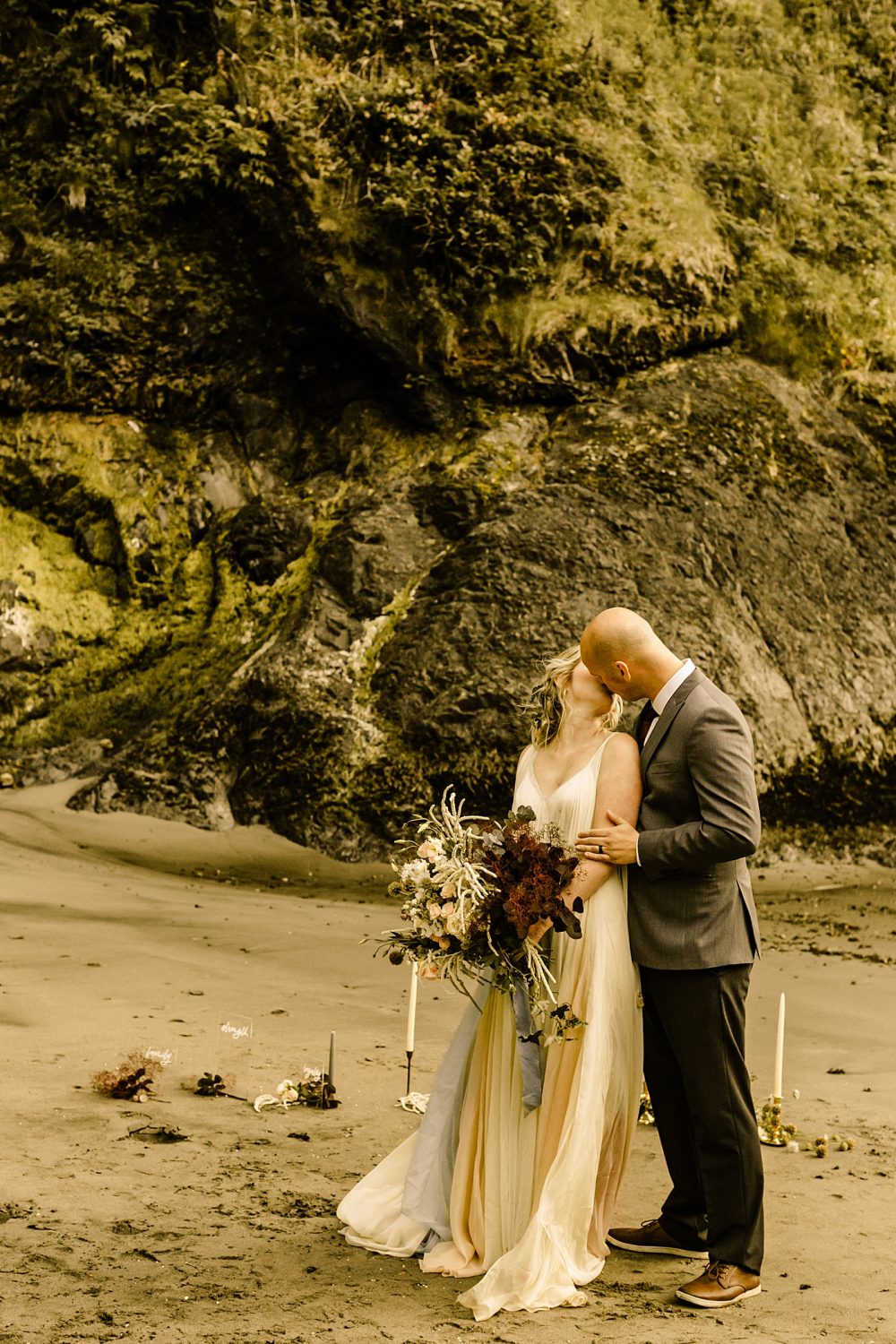 PNW Beach Elopement Photographer
