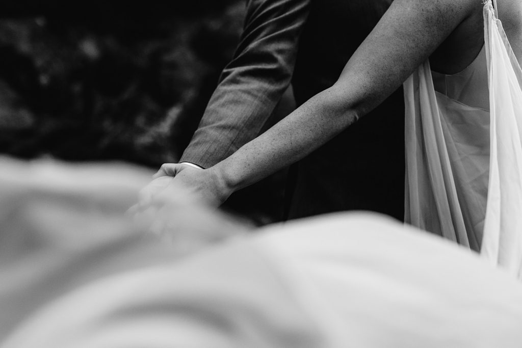 Adventure elopement wedding photographer