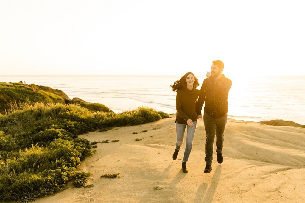 fun engagement photo poses