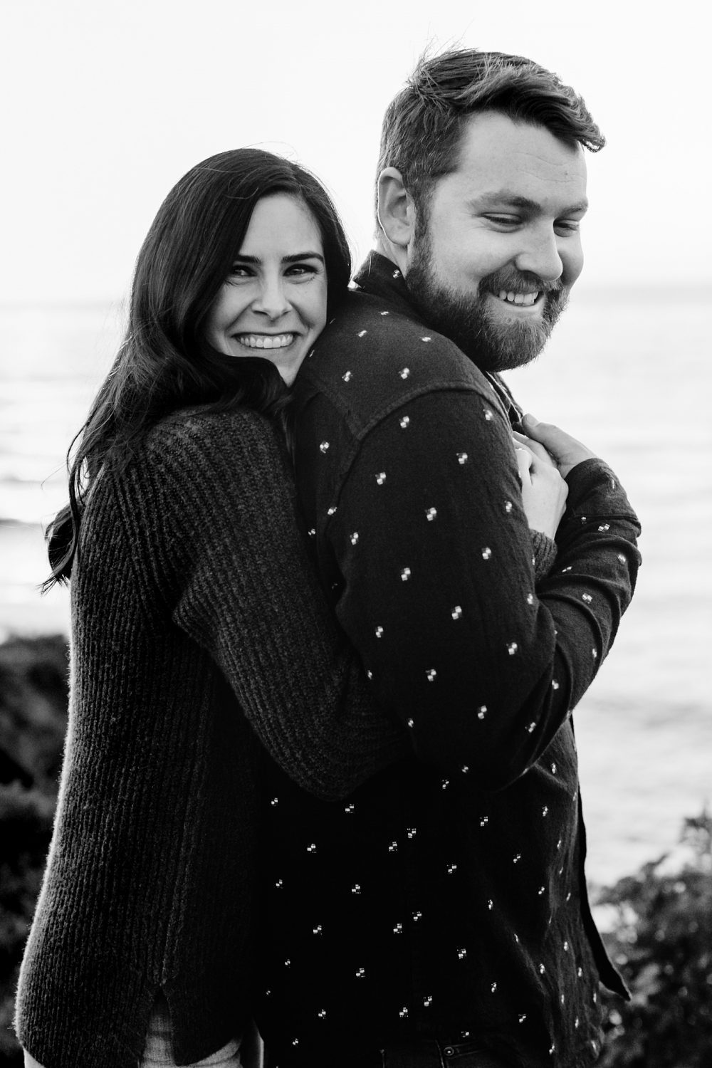 Candid engagement photo pose inspiration