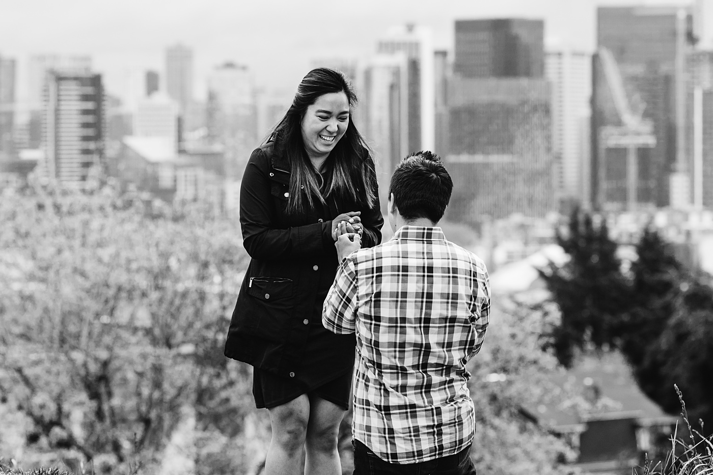 seattle proposal photographer candid