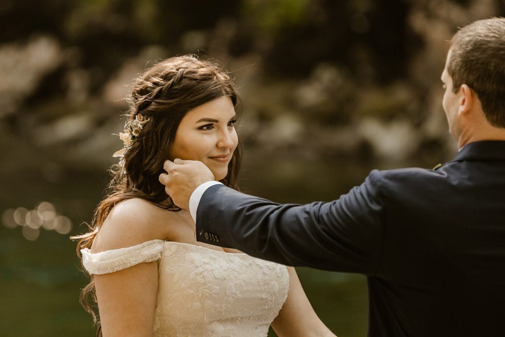 mt. maker intimate wedding, mt. baker elopement photographer