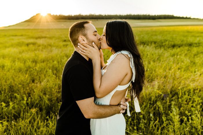 ebey's landing engagement session