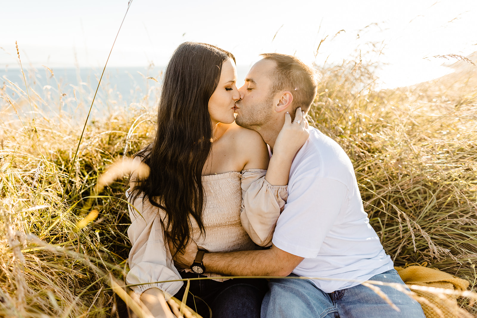 whidbey island engagement shoot