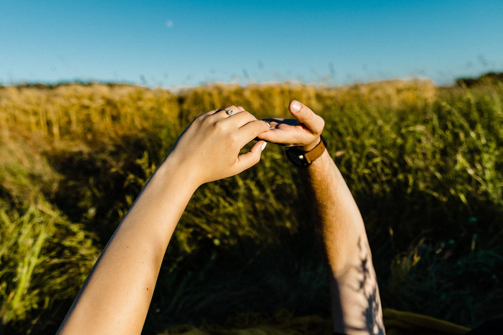 whidbey island engagement session