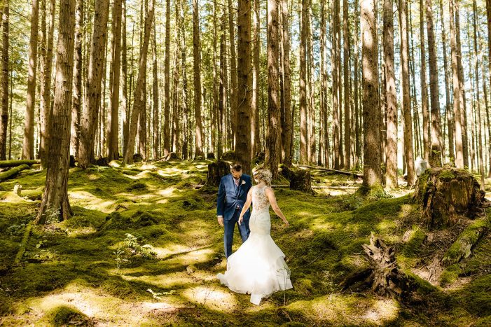 emerald forest photo shoot