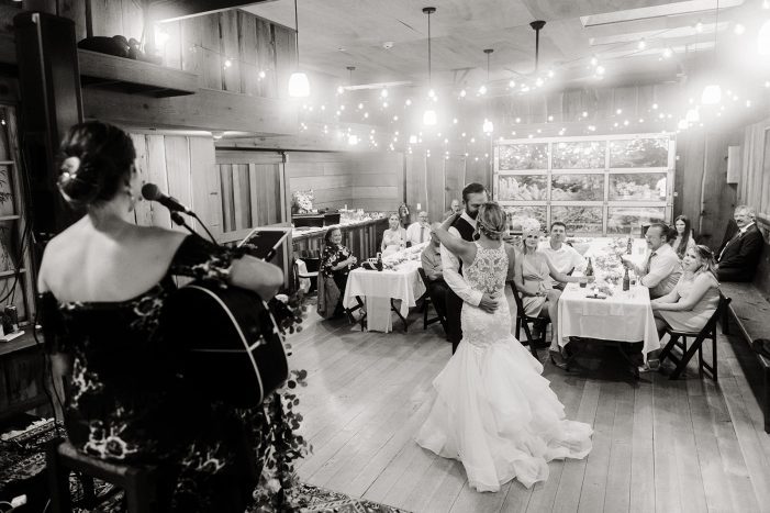 treehouse point reception, non-traditional first dance songs