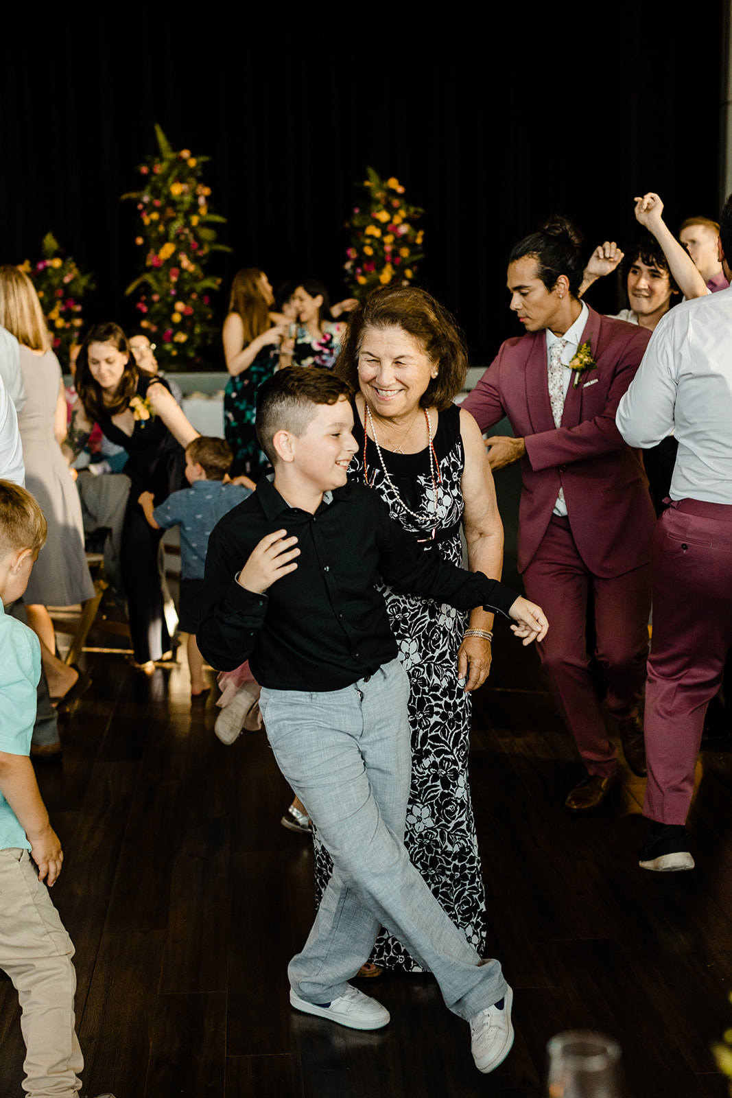 rosehill community center wedding photo