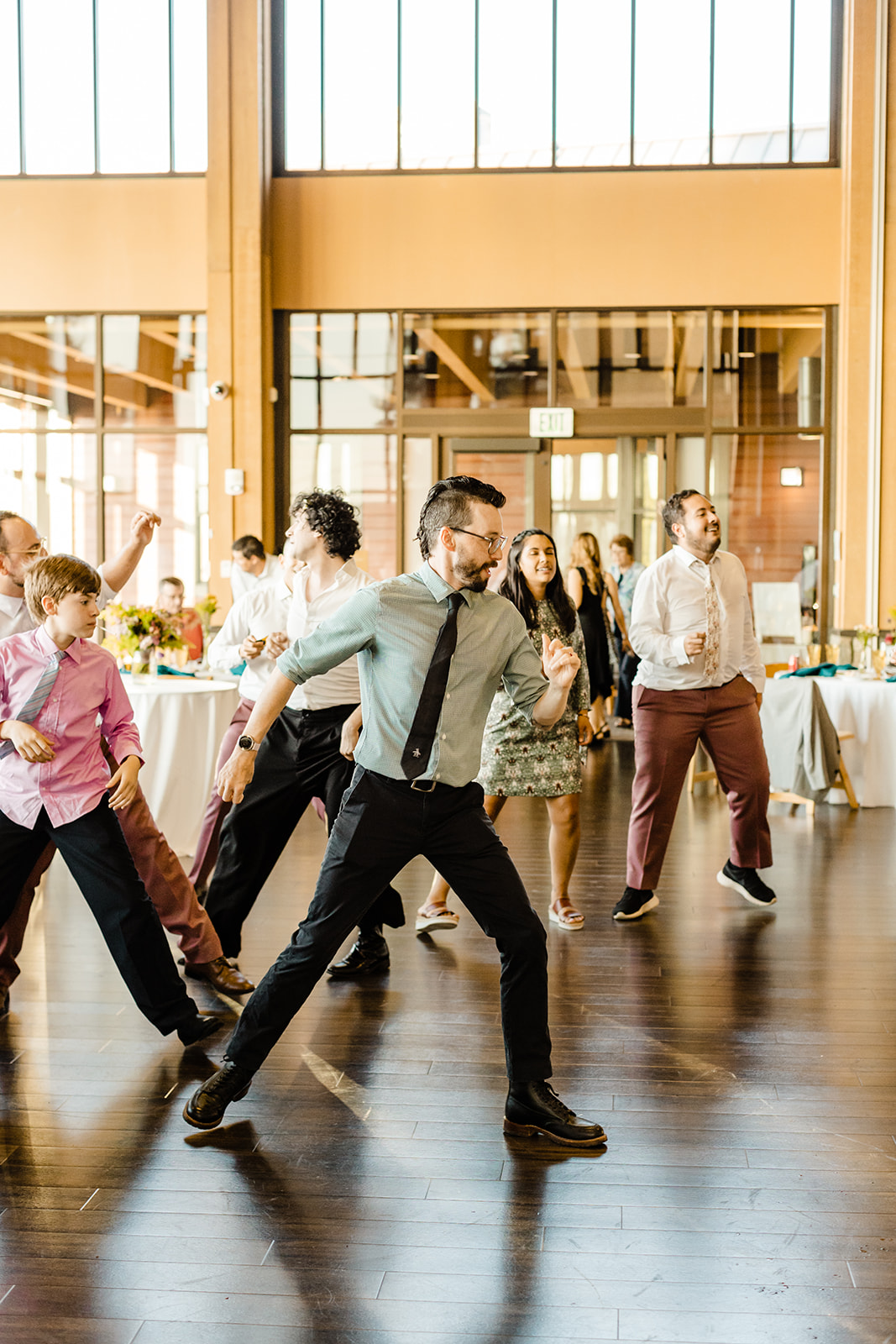 rosehill community center wedding photo