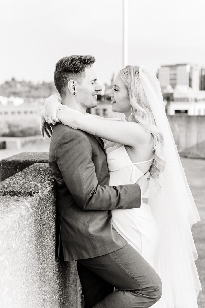 seattle parking garage photo shoot