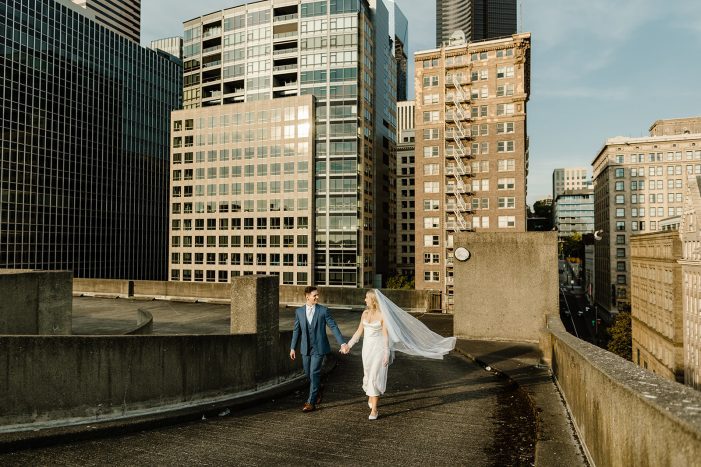seattle parking garage photo shoot
