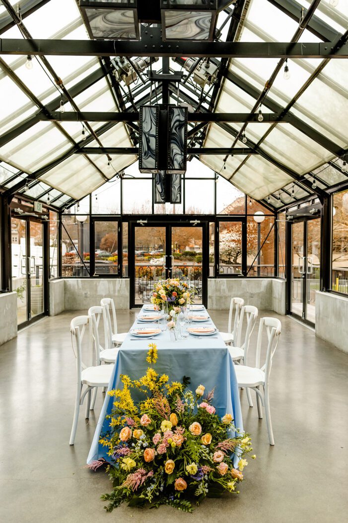greenhouse reception space