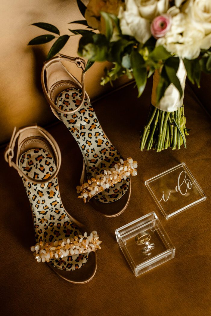 wedding day detail flat lay