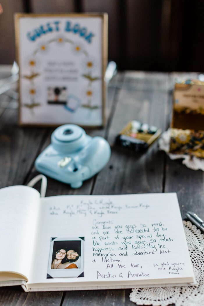 wedding guest book