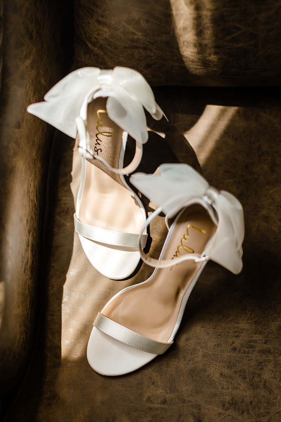 classic wedding photography shoes