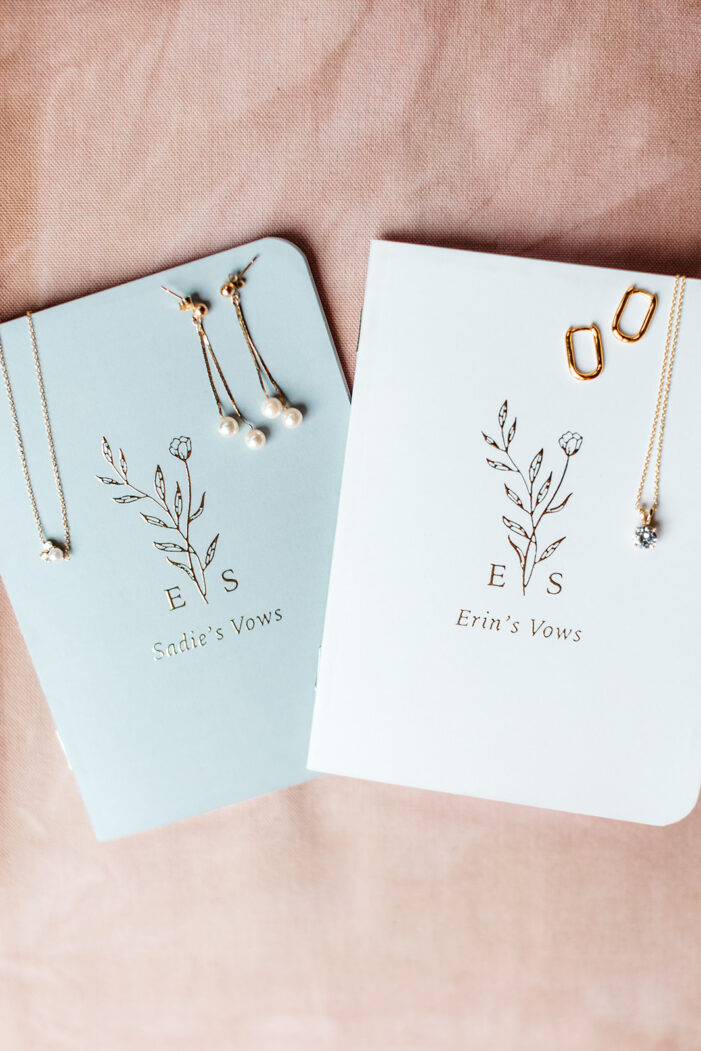 blue and white vow books 