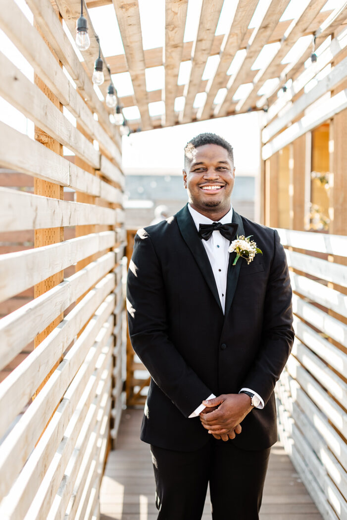 bridal portraits at within sodo wedding venue