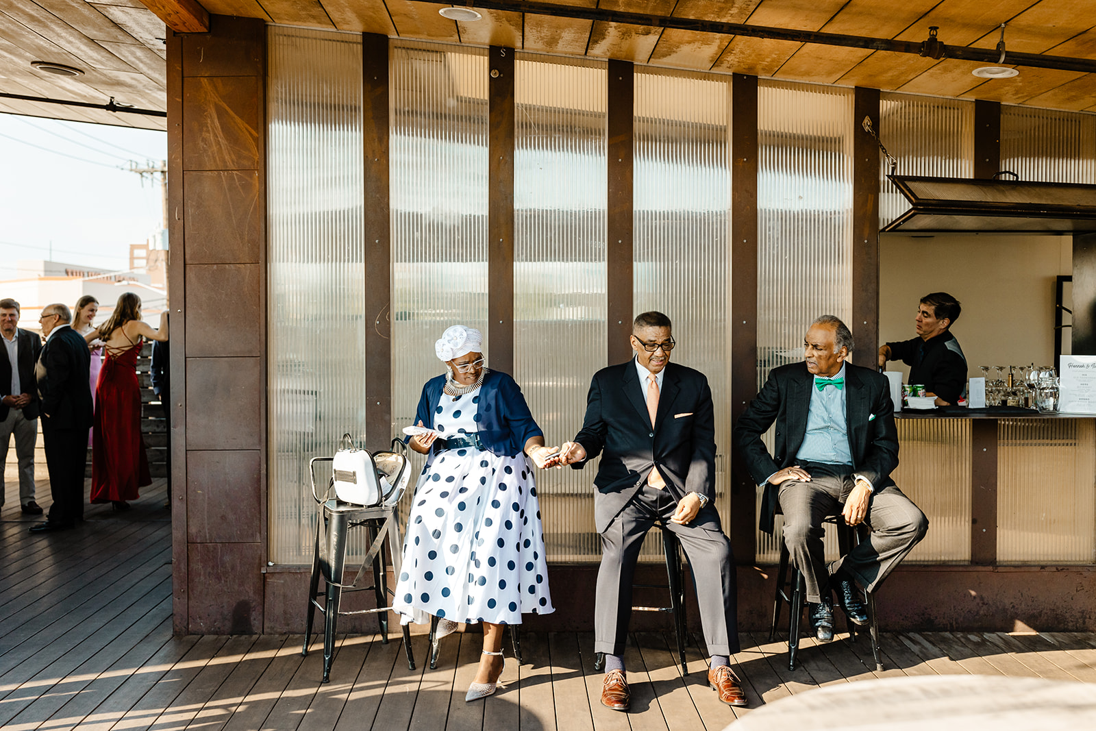 guests waiting for ceremony to start