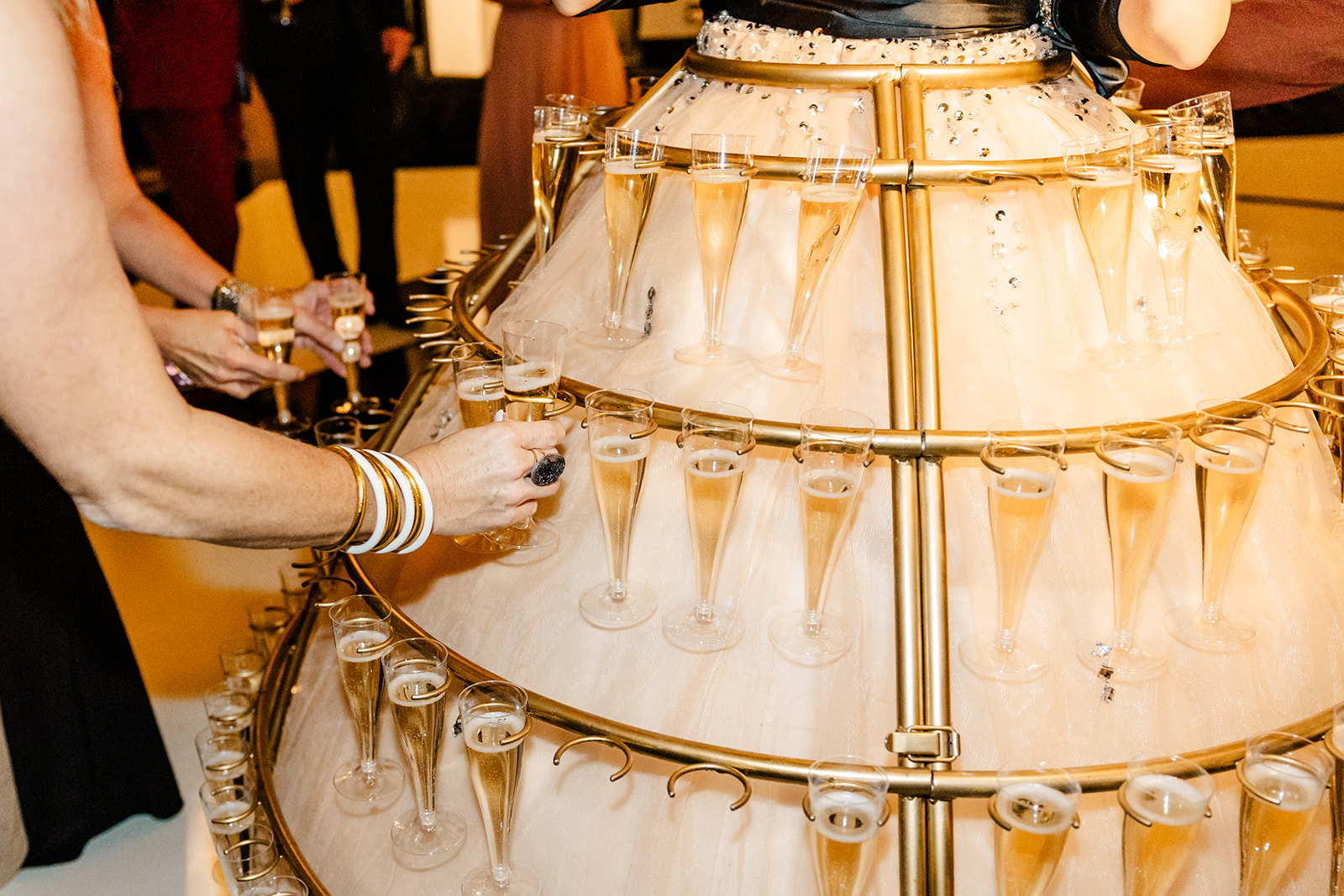 champagne dress