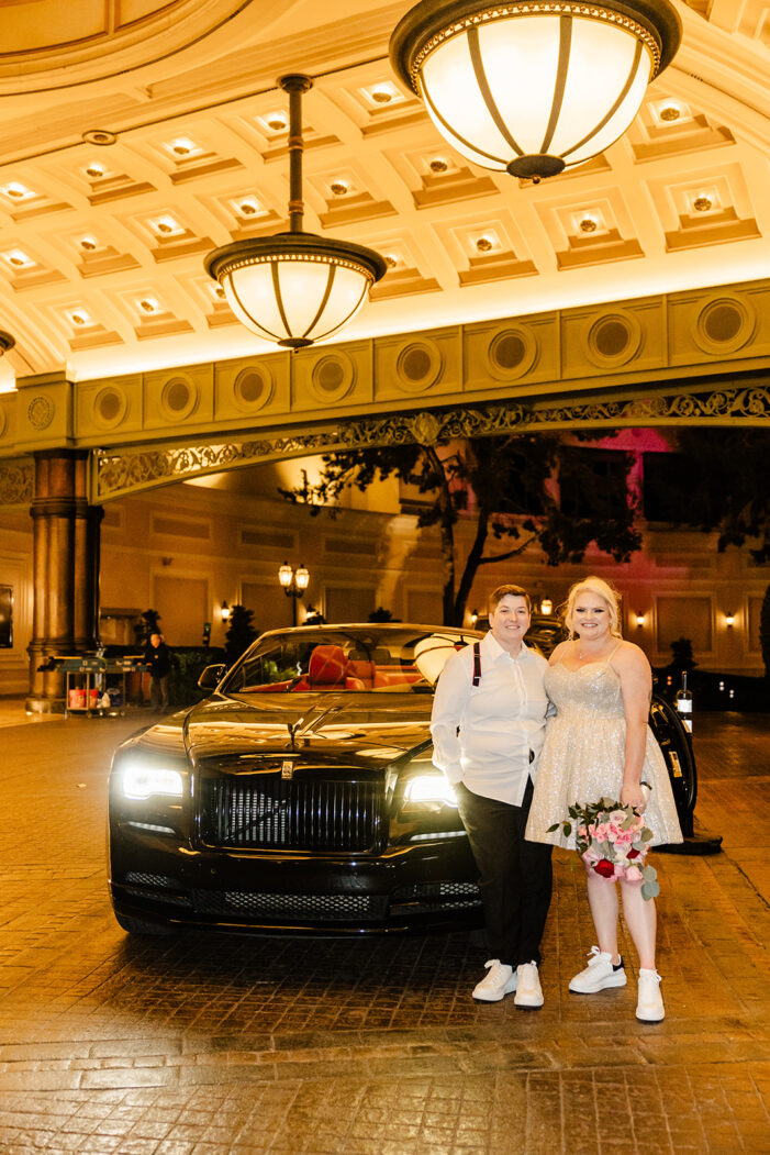 las vegas wedding exit