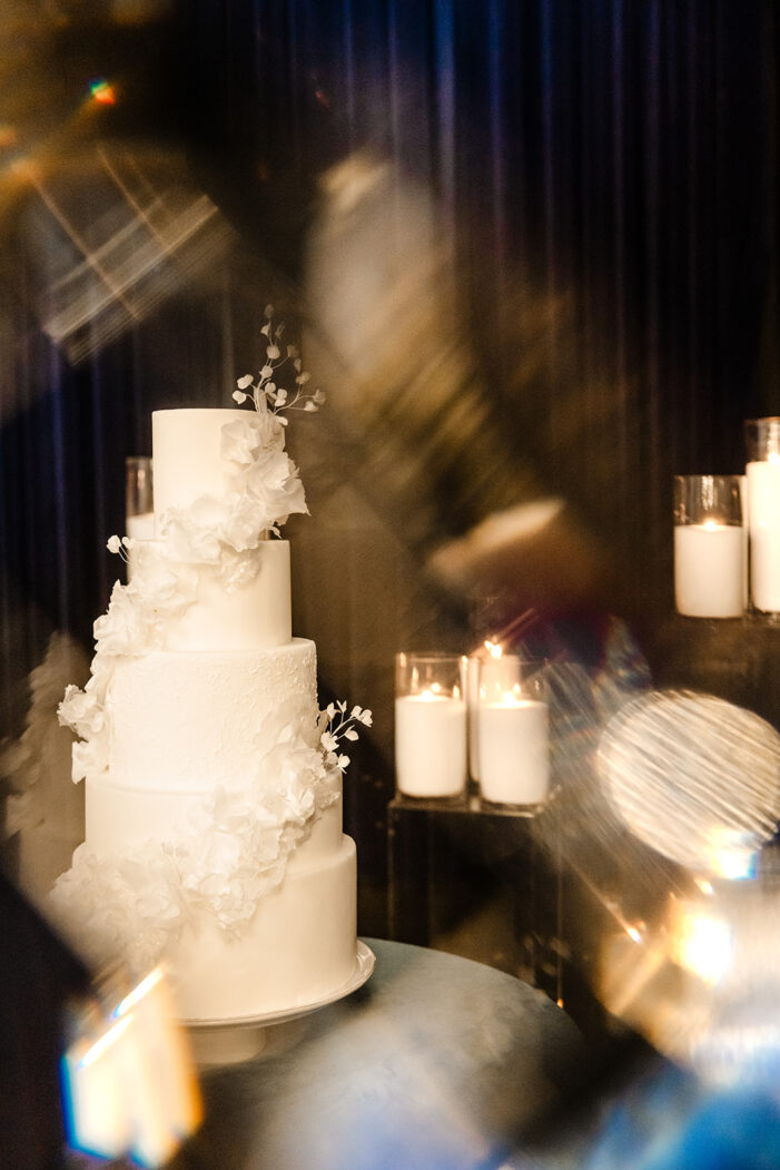 cake with blur in front of it