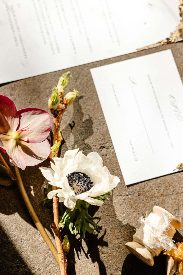 wedding day-of paper items