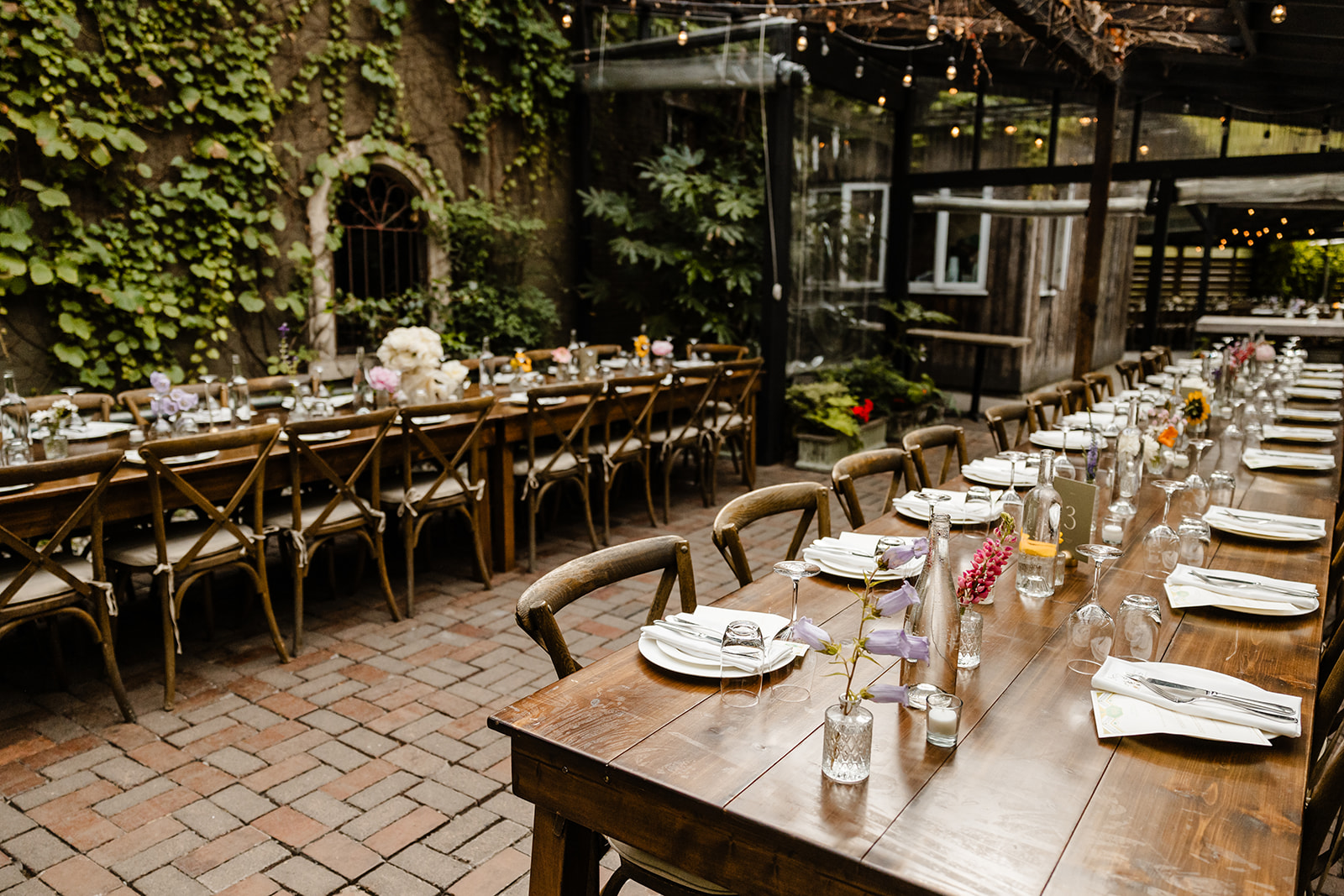 long wedding tables