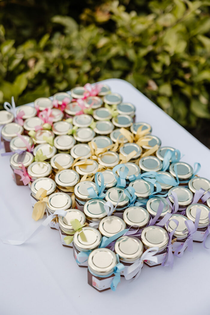 reception design at Christianson's Nursery