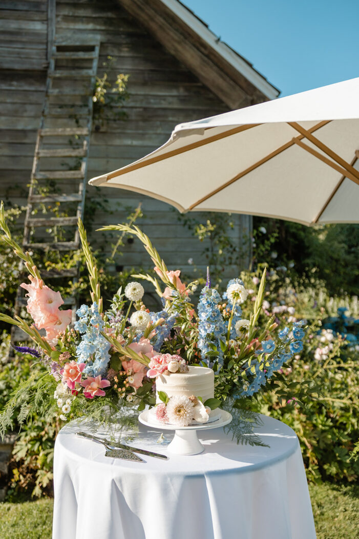 reception at Christianson's Nursery