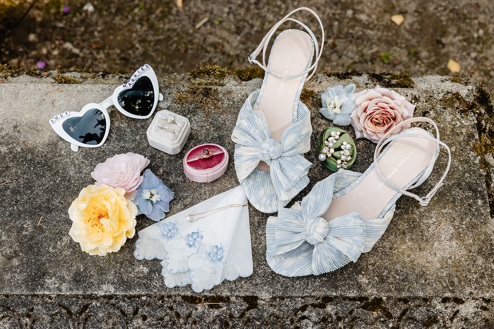 floral wedding details