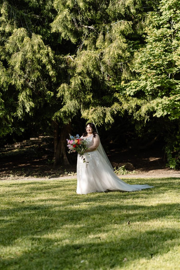 bride walking down aisle