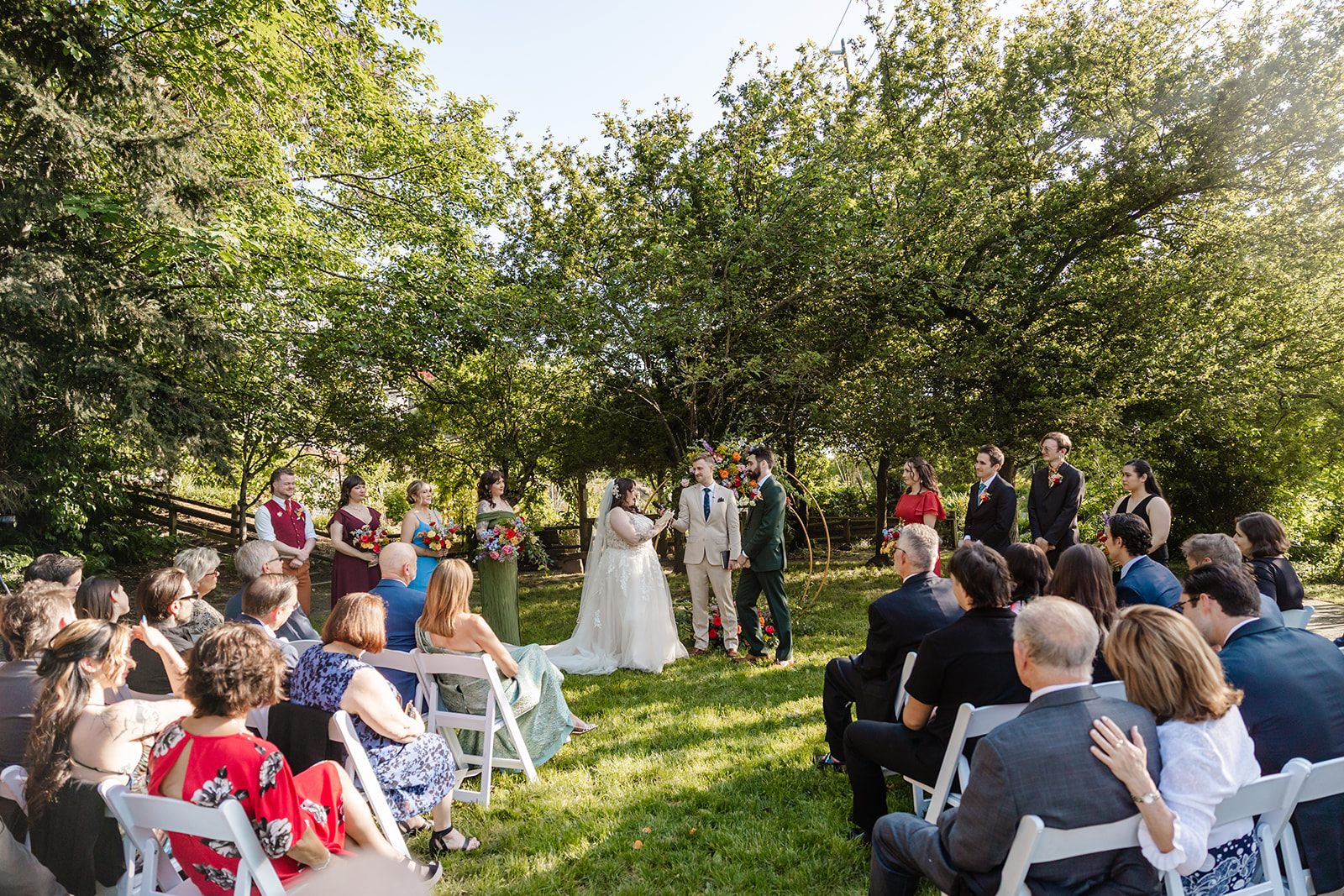 ceremony in the park