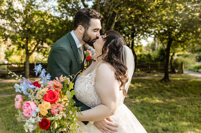 bride and groom portraits