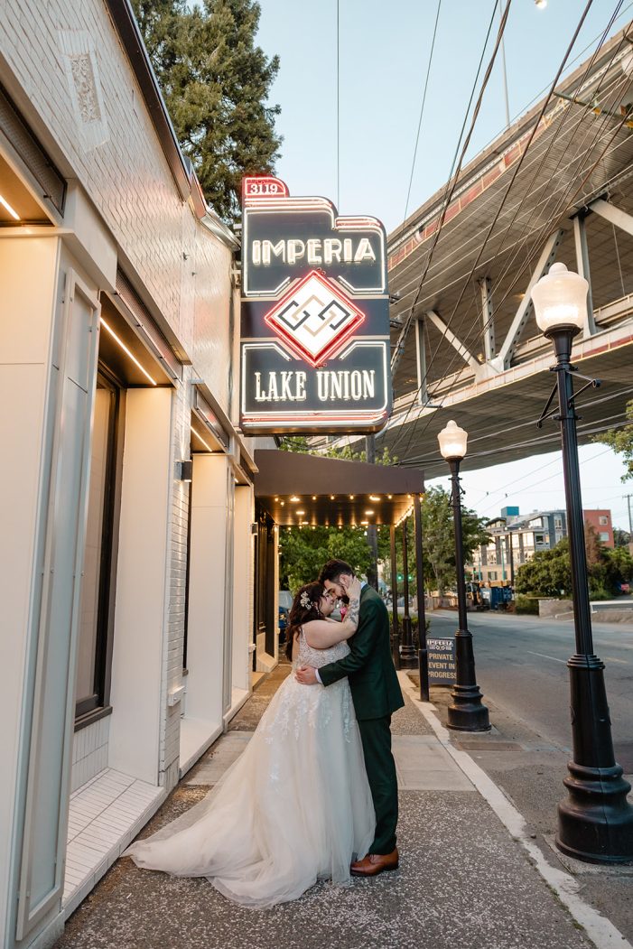 bride and groom portraits