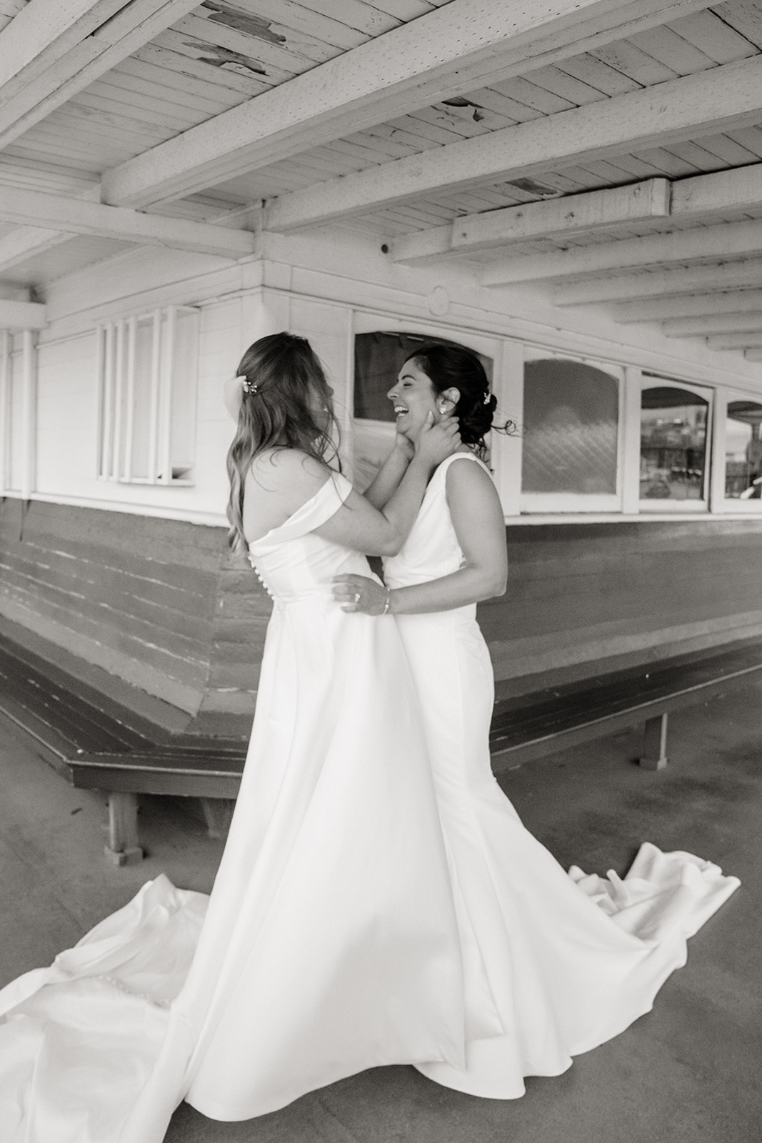 brides on mv skansonia