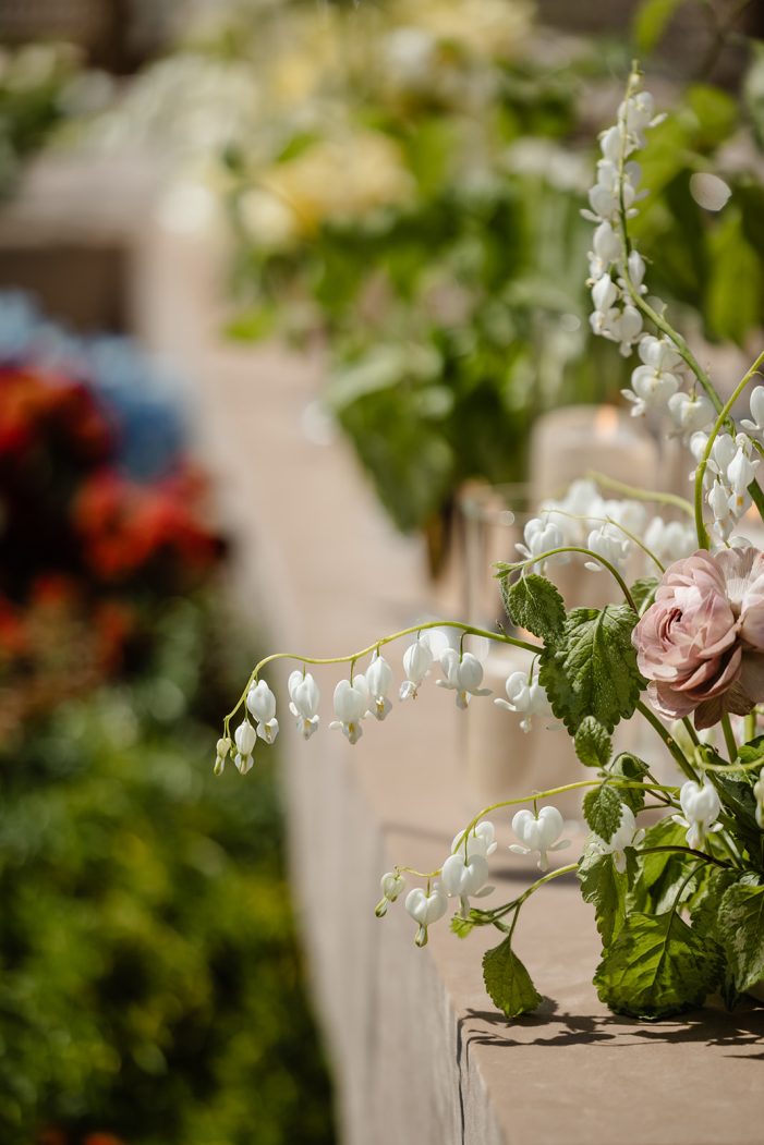 florals at wedding