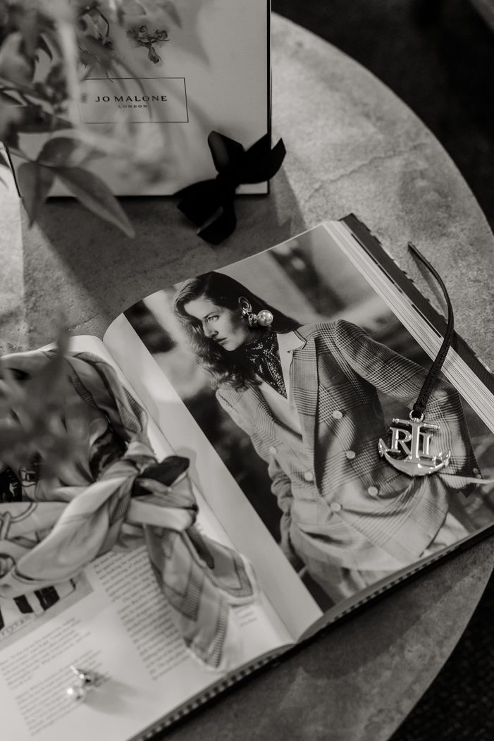 ralph lauren magazine with wedding details