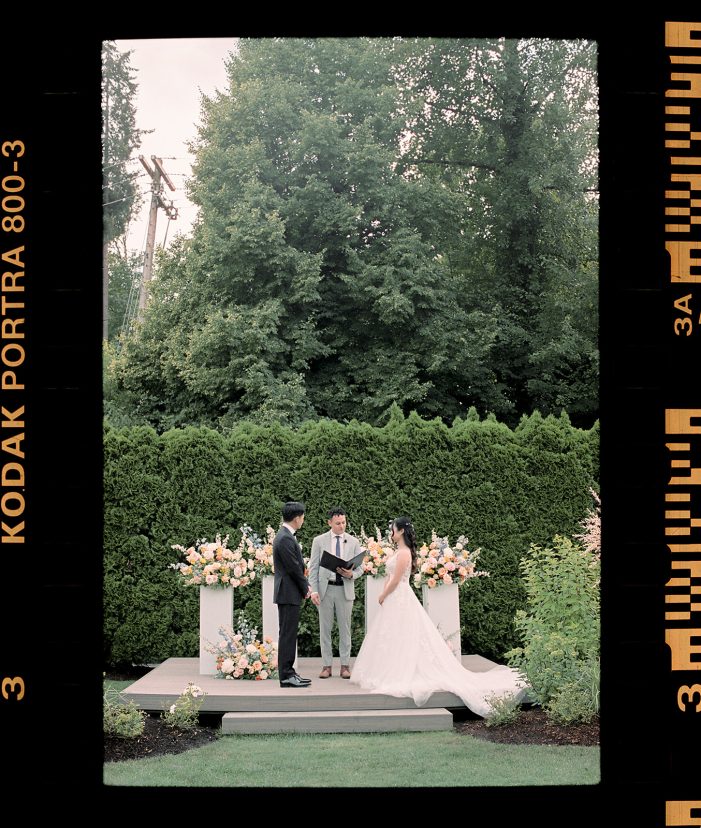 ceremony at columbia winery 
