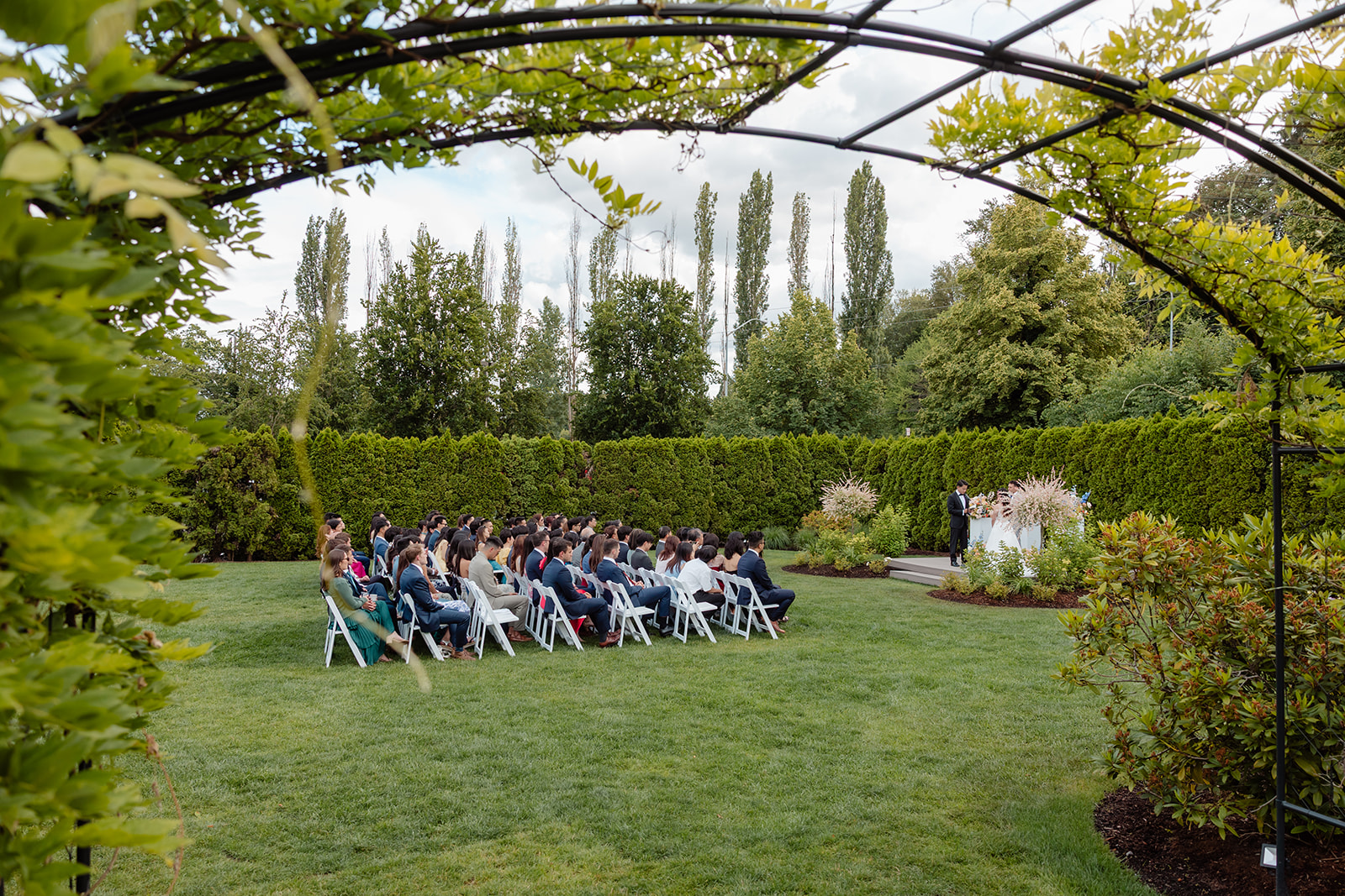 ceremony at columbia winery 