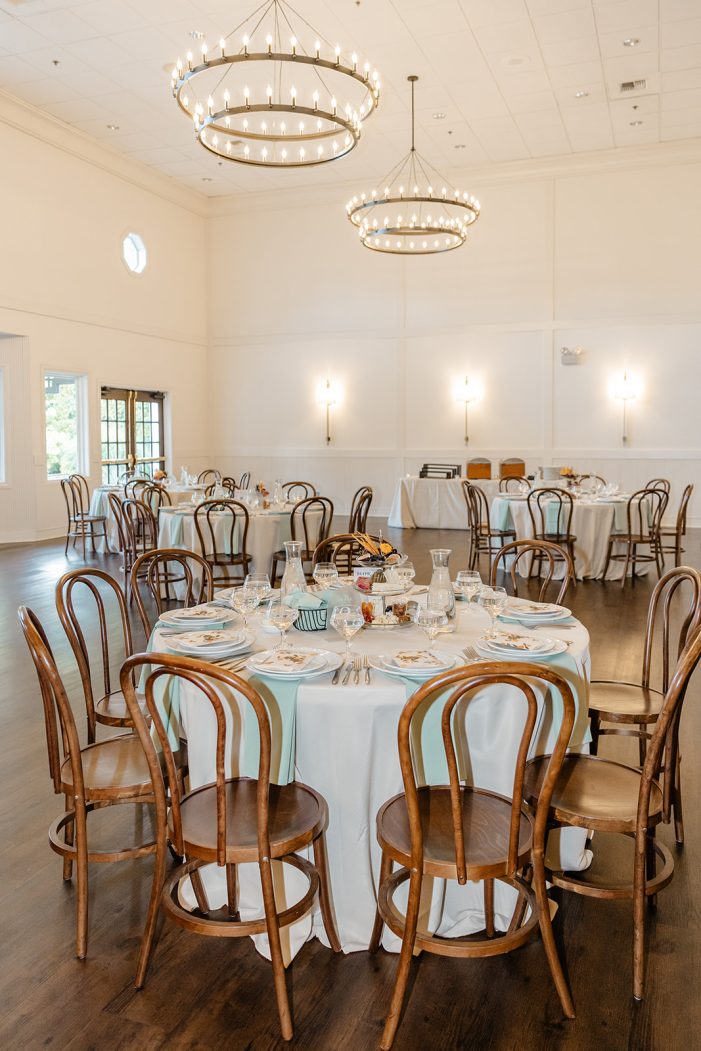 reception space at columbia