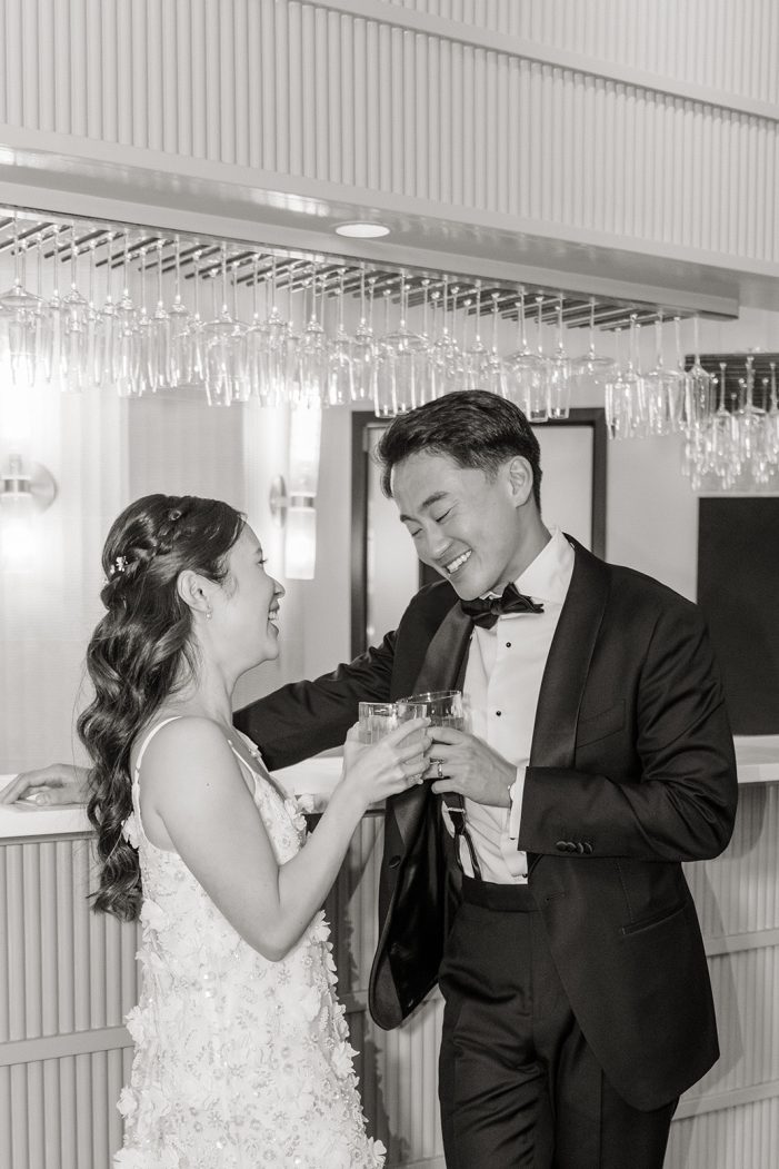 bride inside columbia winery
