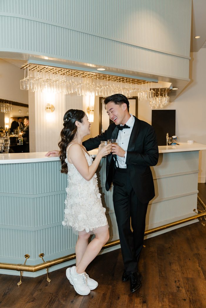 bride inside columbia winery